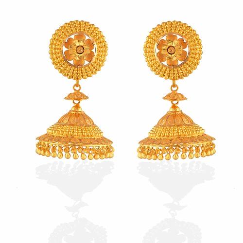 Gold on sale jhumka 2019