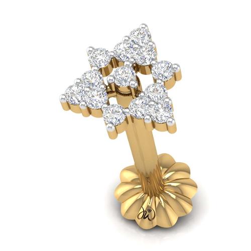 Diamond world clearance nose pin price