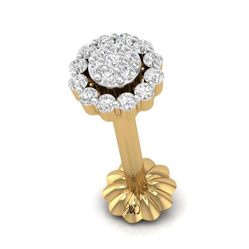 Zaamor diamonds store nose pin