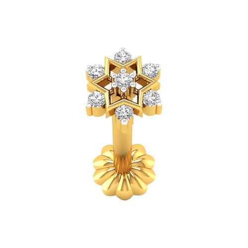 Diamond world nose pin on sale price