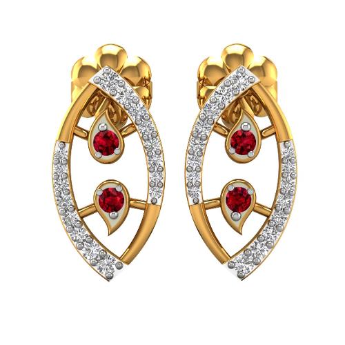 Diamond world sale earring price