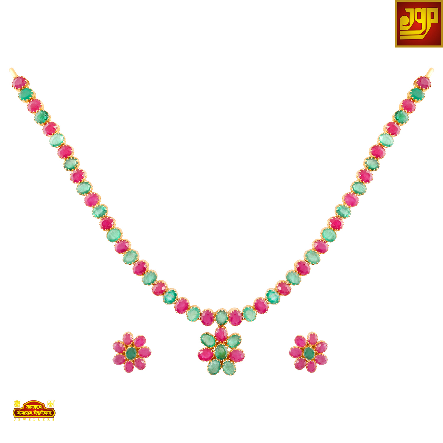 Ruby necklace store in malabar gold